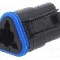 Conector auto, PX0, 3 pini, BULGIN - PX0100S03BK