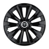 Set 4 Capace Roti, potrivite jantelor de R15, pentru Toyota, model delta negru