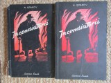 N. Spanov - INCENDIATORII (2 Volume) - Roman, Editura Cartea Rusa, 1953, 360+568 pagini - Stare Buna
