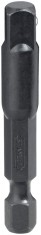 Adaptor hexagonal 1/4 la patrat 1/4 pentru chei tubulare STANLEY