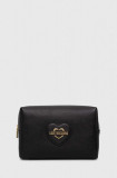 Love Moschino portfard culoarea negru