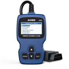 Interfata profesionala diagnoza auto OBD2, EOBD, CAN, 16 pini, ecran LCD, full scan foto