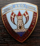 INSIGNA GOSPODARIREA APELOR IN BANAT, 250 ANI DE ACTIVITATE, VARIANTA MAI RARA