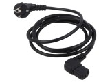 Cablu Electric 3x0,75mm2 PVC 2m Negru
