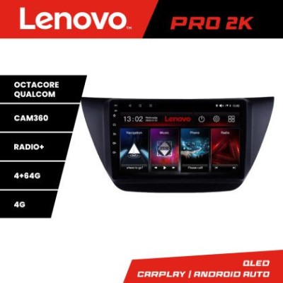 Navigatie Mitubishi Lancer 2001-2007 Lenovo Kit-LANCER07 8 core QLED 2K 4+64 360 Android Waze USB Navigatie Internet Youtube Radio CarStore Technology foto