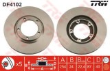 Disc frana HYUNDAI H-1 platou / sasiu (2000 - 2005) TRW DF4102