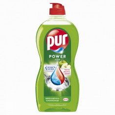 Detergent Lichid Pentru Vase, Pur, Duo Power Apple, 450 ml