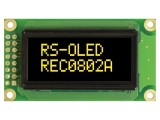 Afișaj OLED Alfanumeric 8x2 Galben 58x32mm