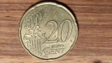 Franta - moneda de colectie - 20 euro cent 1999-2001 - Prima harta a Europei, Europa