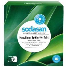 Tablete Masina Spalat Vase Bio 25 Buc Sodasan