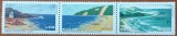 BRAZILIA-2001-''Peisaje marine- straif de 3v.''MNH-NEstampilat-MNH-Vezi-Scan