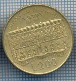 AX 1421 MONEDA-ITALIA-200 LIRE-ANUL1990 CONSILIUL DE STAT -STAREA CARE SE VEDE