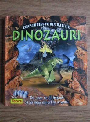 CONSTRUIESTE DIN HARTIE DINOZAURI foto