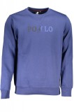 Cumpara ieftin Bluza barbati cu imprimeu cu logo multicolor albastru, 2XL