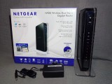 Router wireless Netgear WNDR4500 v2, Gigabit, Dual Band 2.4 / 5 Ghz, 900Mbps, Wireless N, USB 2.0, suporta DD-WRT