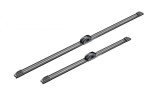 Stergator parbriz Bosch Aerotwin 3397007523, cauciuc+grafit, tip plat, lungime 600/550mm, auto, montare sofer/pasager