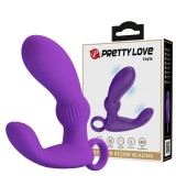 Vibrator Anal Cayla, Mov, 12 cm