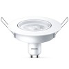 Spot LED incastrat, 3W, lumina neutra, GU10, orientabil, alb, Philips