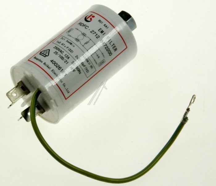 CONDENSATOR ANTIPARAZITARE DFC-2712R,P/PV/SLIM,250V,12,P DC29-00006C Masina de Spalat Samsung WF9622