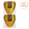 Forme Constructie Unghii False, Double Thick, Set 60 Bucăți