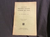 Ceva despre miscarea noastra literara mai noua in Regat I de Vasile Loichita anul 1912 / 22 pagini !