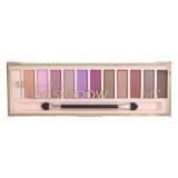 Paletă Farduri de Ochi Mov Matte &amp; Glitter, 12 Nuanțe, 13g, CMCLASS