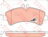 Set placute frana,frana disc MERCEDES SPRINTER 4,6-t platou / sasiu (906) (2006 - 2016) TRW GDB1699