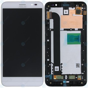 Asus Zenfone Go (ZB552KL) Unitate de afișare completă alb perlat 90AX0072-R20010 foto