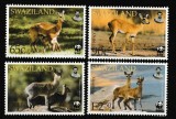 Swaziland 2001 - Fauna WWF, animale, serie neuzata