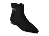 Botine ALDO negre, H601, din piele intoarsa