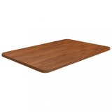 Cumpara ieftin Blat de baie, maro &icirc;nchis, 60x40x1,5 cm, lemn masiv tratat