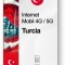 eSIM Internet Turcia, valabil 30 zile, trafic 100 GB, Standard