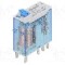 Releu electromagnetic, 12V DC, 15A, DPDT, serie 46.52, FINDER - 46.52.9.012.0040