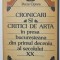 Petre Oprea - Cronicari și critici de artă &icirc;n presa bucureșteană XX (autograf)