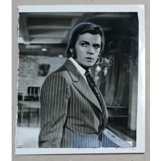 FLORIN PIERSIC IN FILMUL &#039; AVENTURI LA MAREA NEAGRA &#039; , FOTOGRAFIE DE PRESA , 1972