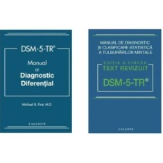 Pachet DSM-5-TR. Manual de diagnostic Diferential si Clasificare Statistica a tulburarilor mintale