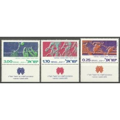 Israel 1975 - Sport, serie neuzata cu tab