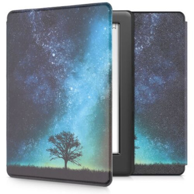 Husa pentru Kobo Glo HD/Touch 2.0, Piele ecologica, Multicolor, 34347.17 foto