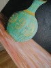 Vaza cu pene de păun, Natura, Acrilic, Realism
