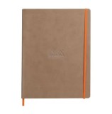 Cumpara ieftin Notebook Rhodiarama, A4, 80 file, ivory, dictando, taupe