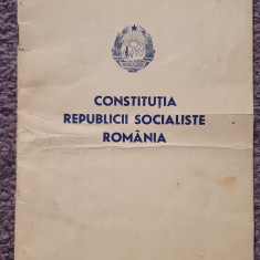 Constitutia Republicii Socialiste Romania, 1985, 32 pag