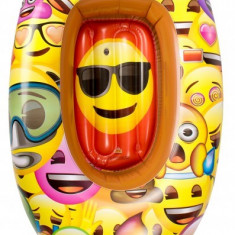 Barca gonflabila pentru copii Saica 90cm Emoji