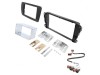 Cadru radio 2 DIN negru luciu Seat, ACV