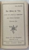 LE PAIN DE VIE AVANT ET APRES LA COMMUNION POUR L ' ANNEE LITURGIQUE - Etienne Jos, 1920, Legatura Complet Piele, Franceza, 454 pagini