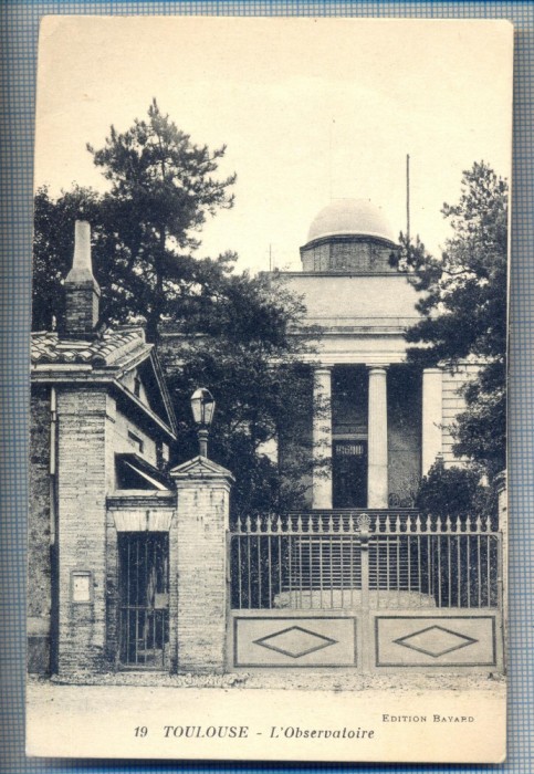 AX 313 CP VECHE -TOULOUSE -L&#039;OBSERVATOIRE -EDITION BAYARD