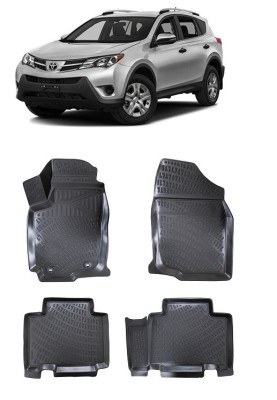 Set Covorase Auto Cauciuc Toyota Rav 4 Xa40 IV (2012-2018) foto