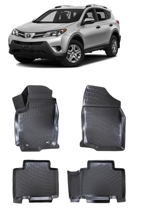 Set Covorase Auto Cauciuc Toyota Rav 4 Xa40 IV (2012-2018)