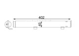 Filtru uscator aer conditionat Mahle, MERCEDES GL (X164), 2006-2012; Clasa M (W164), 2005-2012; Clasa R (W251), 2005-, aluminiu, 45x400 mm,