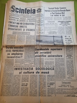 scanteia 6 ianuarie 1968-recensamantul animalelor,farul directional sf. gheorghe foto