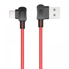 Cablu de date Orico TCW-10-RD USB - USB-C 1m Rosu foto